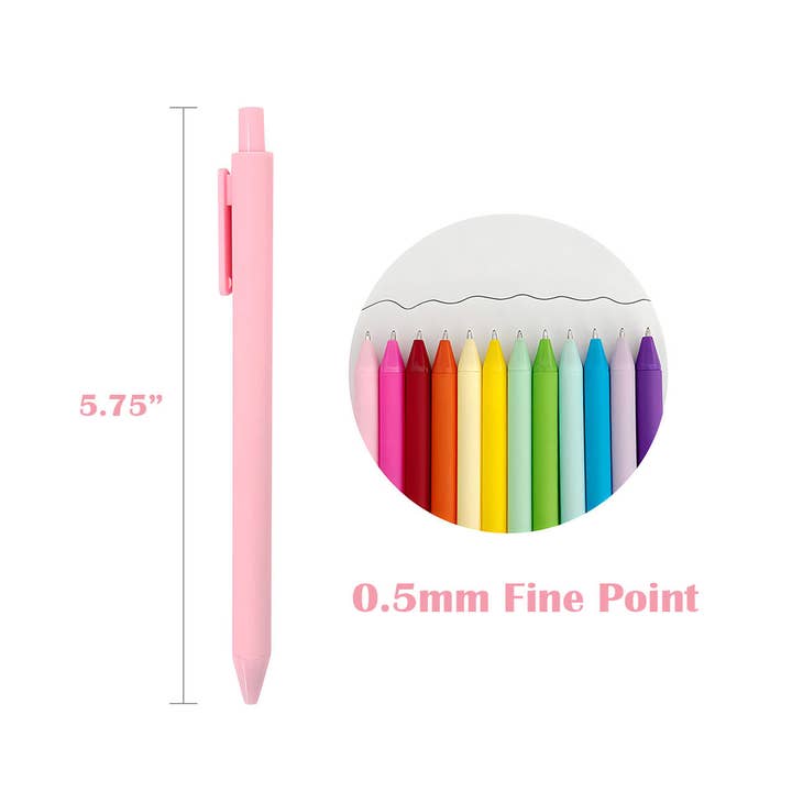 Wrapables.com - Wholesale Pen - Wrapables Colorful Vibrant Retractable Ballpoint Pens1