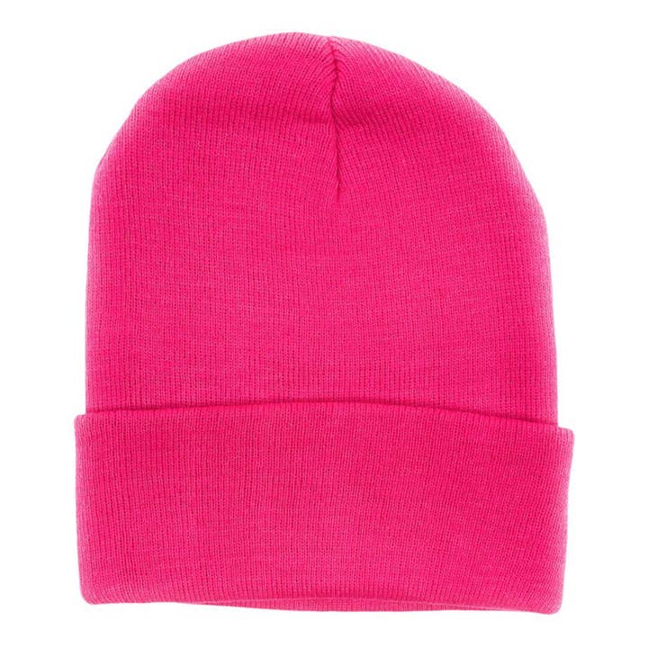 The Park Wholesale - Wholesale Beanie - Unisex - Beanies Caps Toboggan Cuffed Soft Knit in Bulk Multi-Color Plain Blank Wholesale29