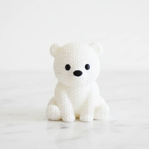 Estatueta de Urso em Estilo Tricotado por atacado de Eterna Wonder