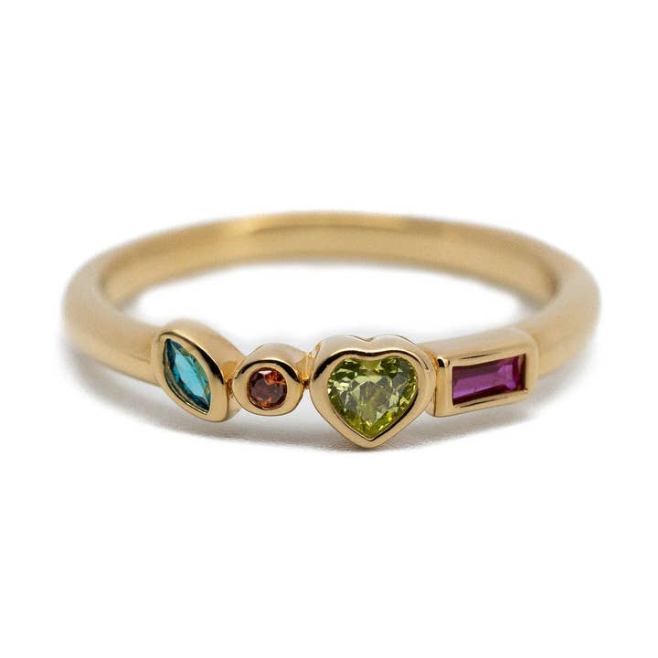 Flirtring - Grün für den Großhandel von Sentiments bijoux