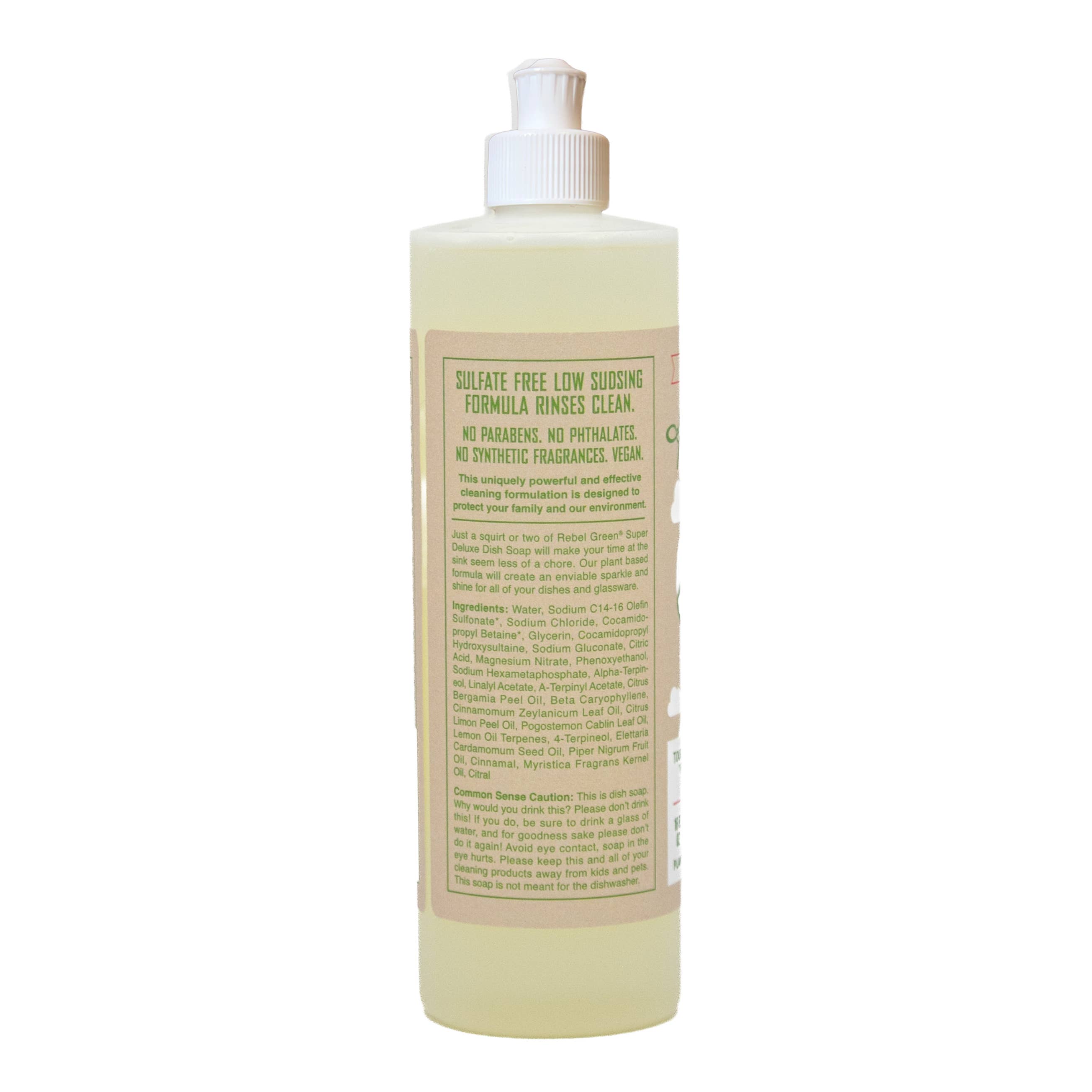 Rebel Green - Vente Produit vaisselle - Savon à vaisselle - Thé Chai 16oz (unité)1