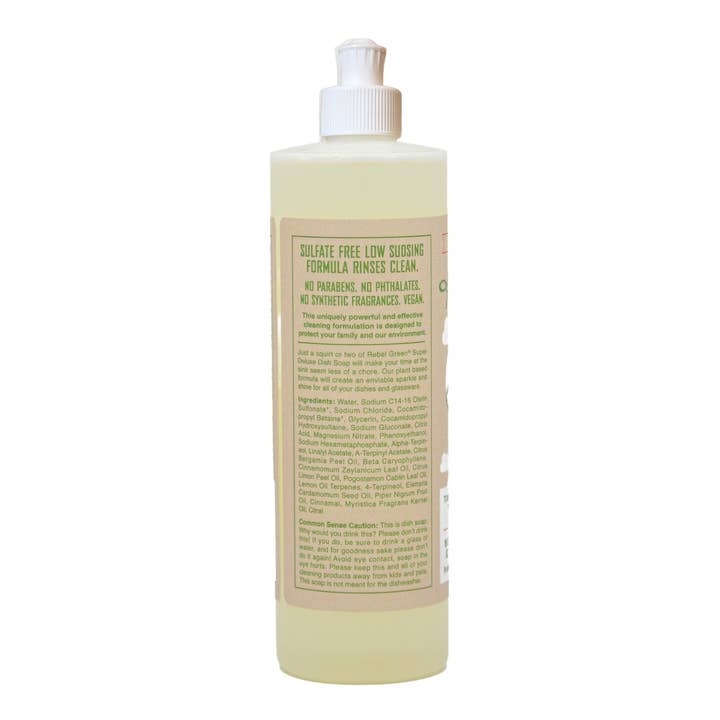 Rebel Green - Vente Produit vaisselle - Savon à vaisselle - Thé Chai 16oz (unité)1