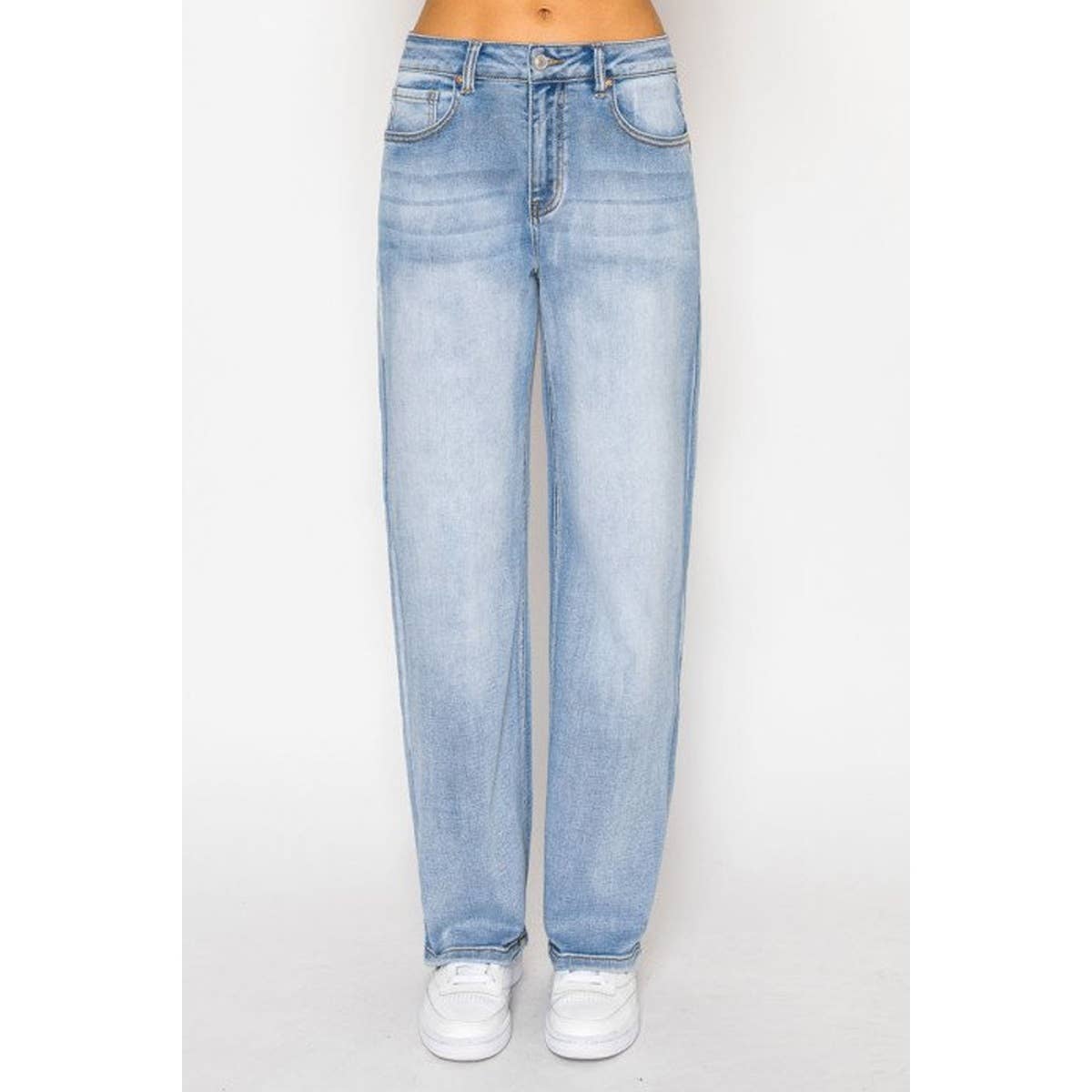 HiteJeans - Wholesale Jeans - Women's - POTASSIUM WASH STRAIGHT JEAN PANTS2