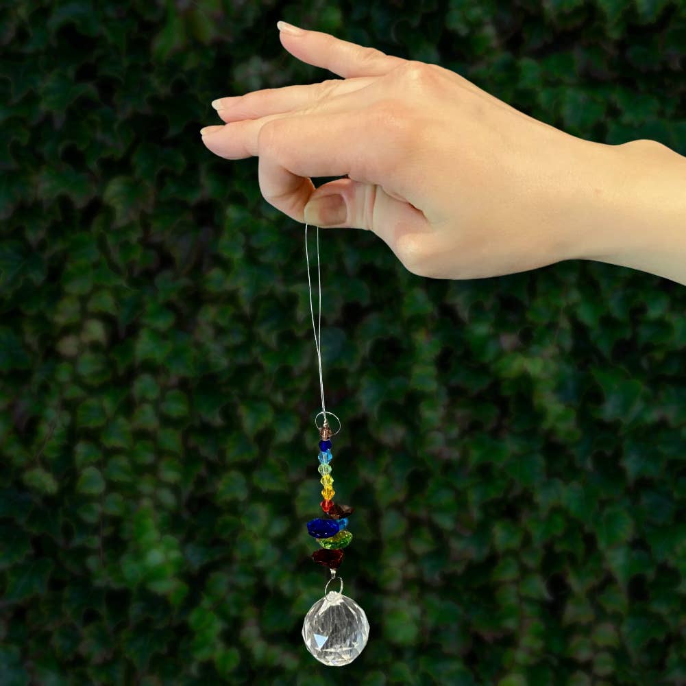 VIE - Wholesale Suncatcher - 7 Chakra Crystal Suncatcher21