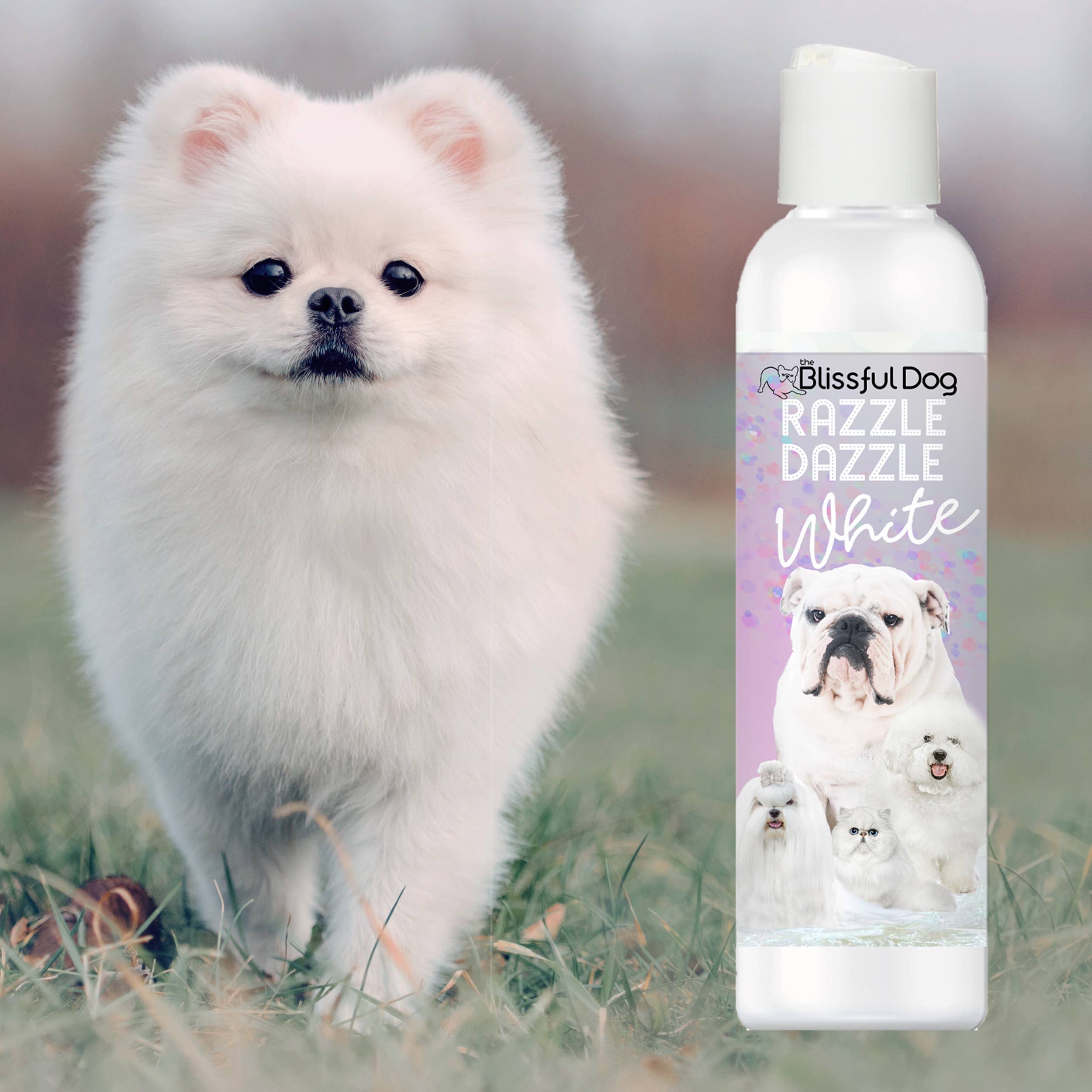 The Blissful Dog – wholesale Pet shampoo – Dog – Razzle Dazzle Whitening Pet Shampoo Gallon6