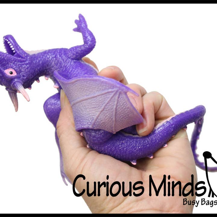 Curious Minds Toys - Wholesale Fidget Toy - Kids - Jumbo Stretchy Dragons - Sensory Fidget Toy10