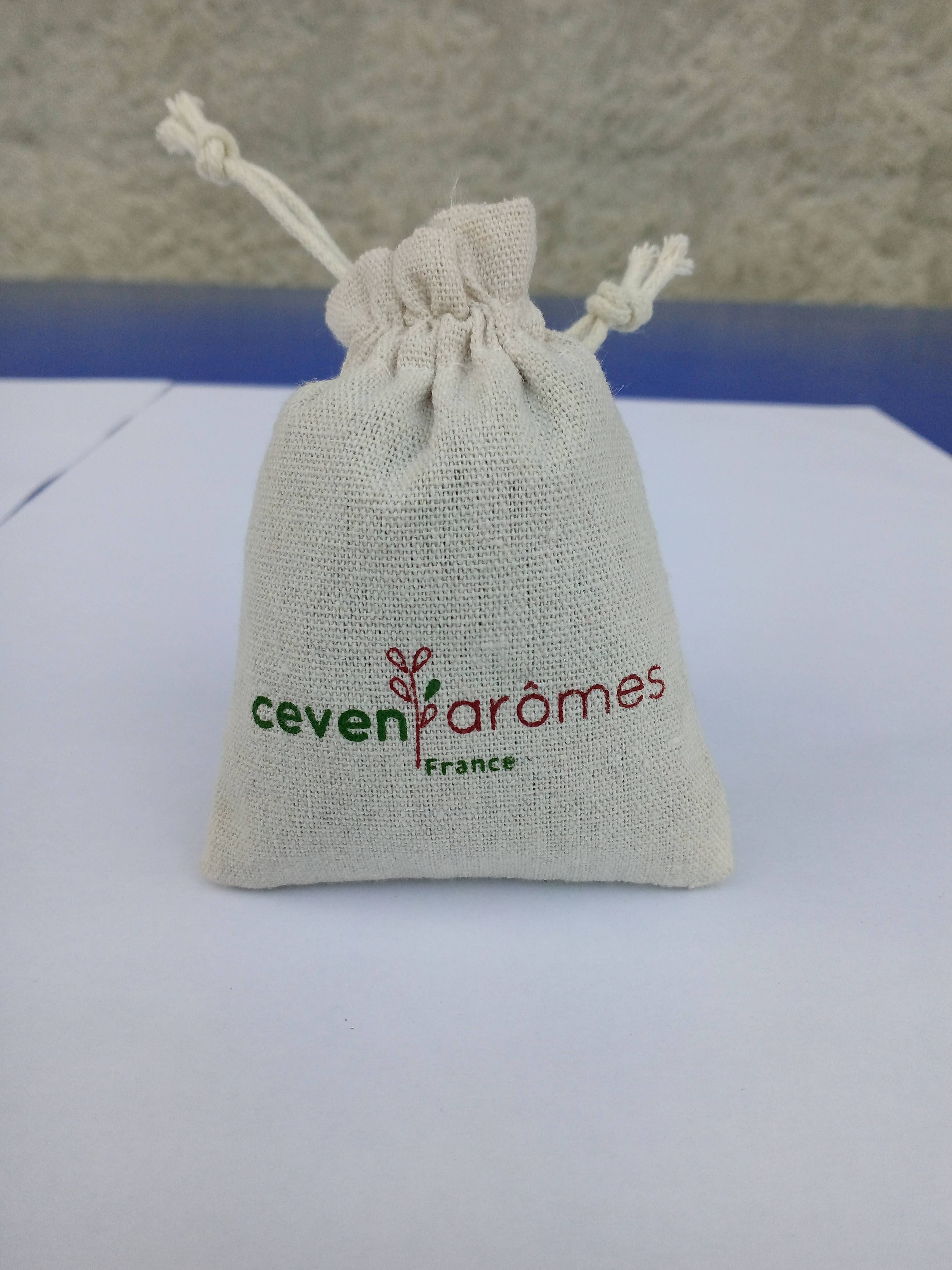 Céven'Arômes - Wholesale Sachet - Cotton bag with lavender flowers from Provence 15g0