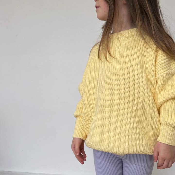 Hunter and Rose - Vendita all'ingrosso Maglione tricot - Bambini - Maglione Lemon Aspen2