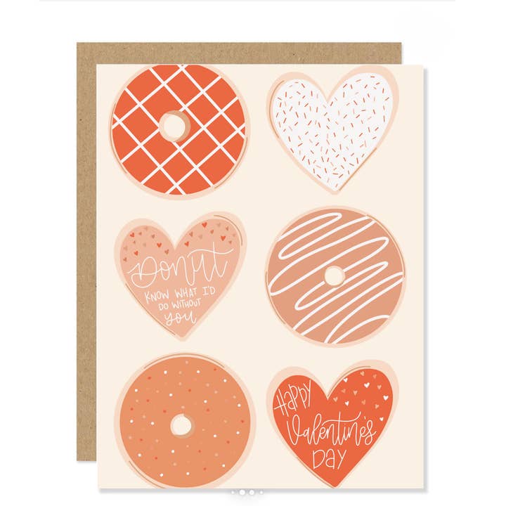 Valentine's Day Card | Donuts for wholesale by Livi Lou's Co.