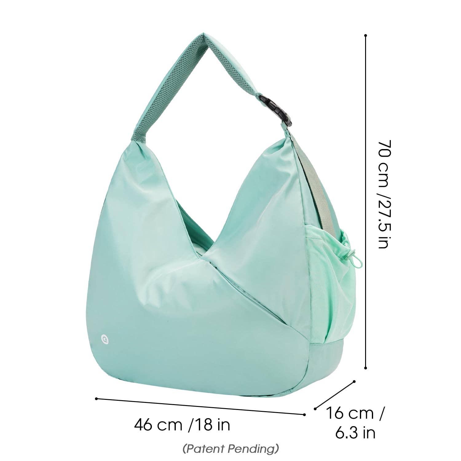 wandf - Vendita all'ingrosso Sacca da viaggio - Donna - Borsa a tracolla da palestra per il weekend con tasca umida15