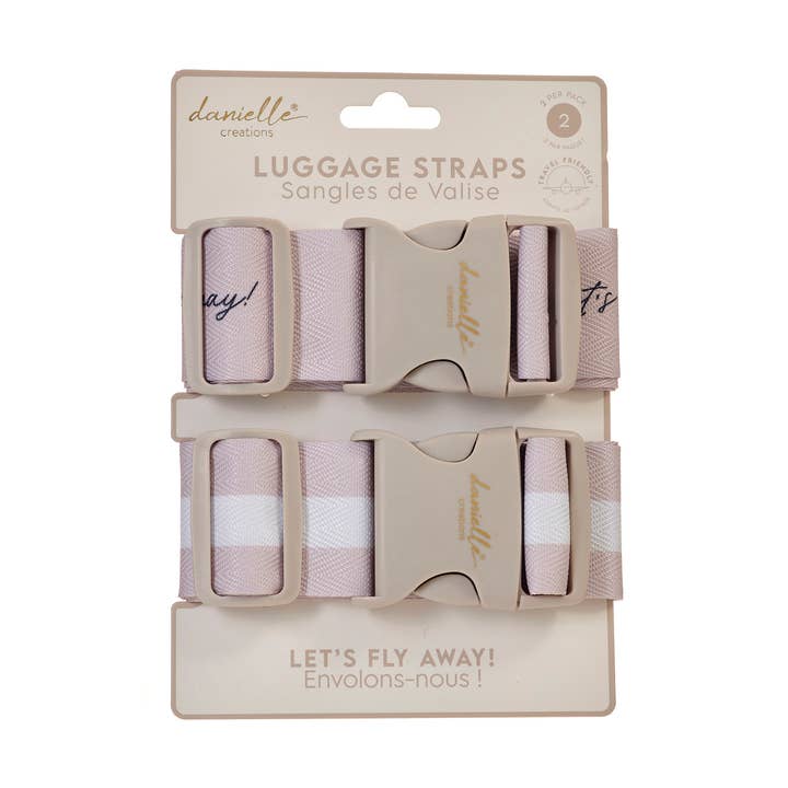 Danielle Creations Luggage Strap 2 Pack for wholesale by Danielle Creations
