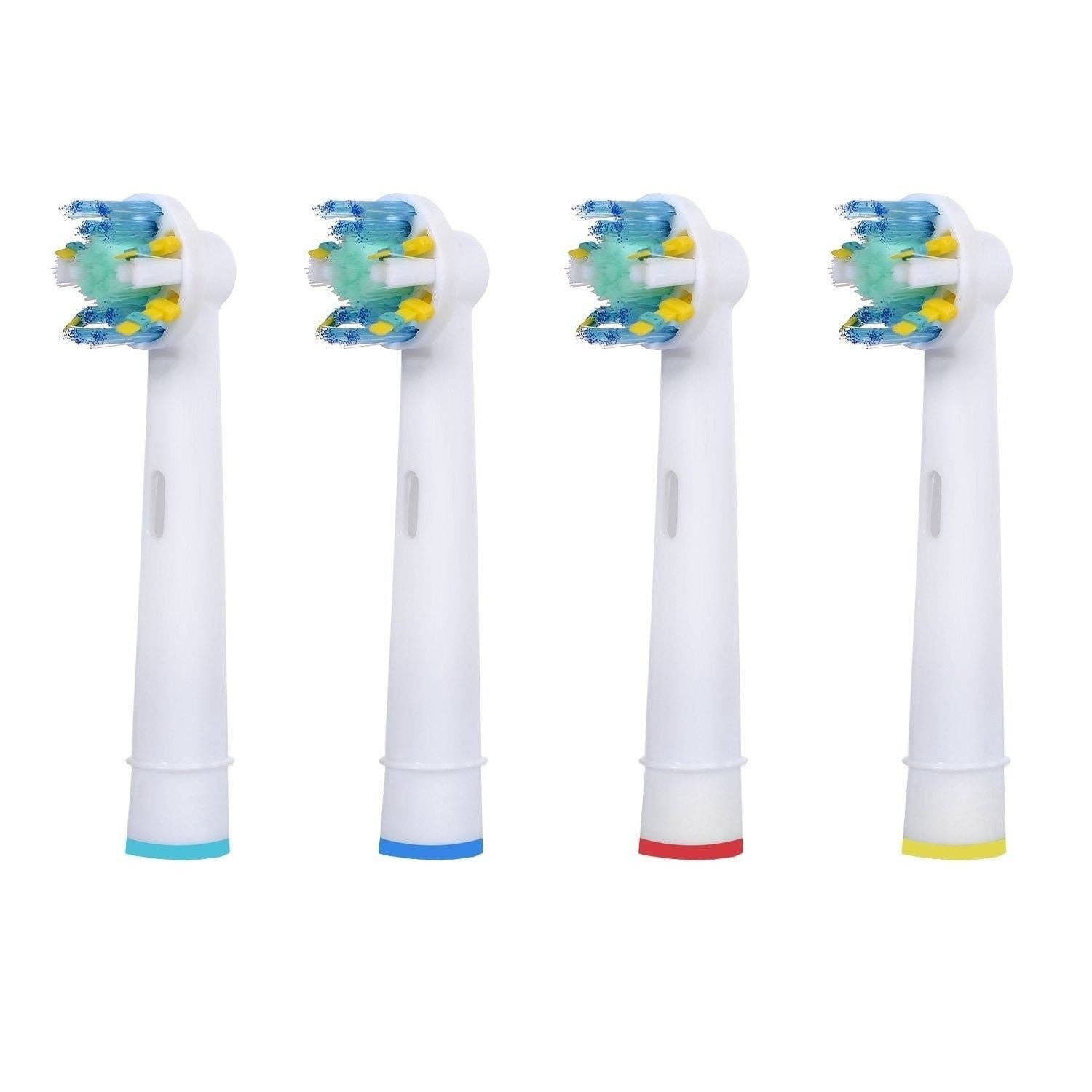 My Wholesale Warehouse – wholesale Toothbrush – Oral B "Floss Action" Compatible Electric Toothbrush Heads 4 Pack2