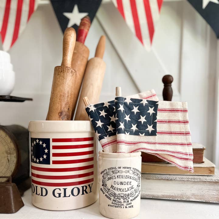 Crafted Hive Culture - Venta al por mayor Bandera y manga de viento - mini bandera americana de tela2