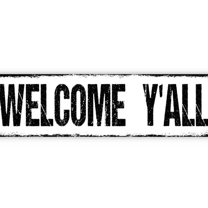 Black Hills Wildwoods - Wholesale Sign - Welcome Y'all Sign - Rustic Metal Street Sign or Door Name Plate Plaque