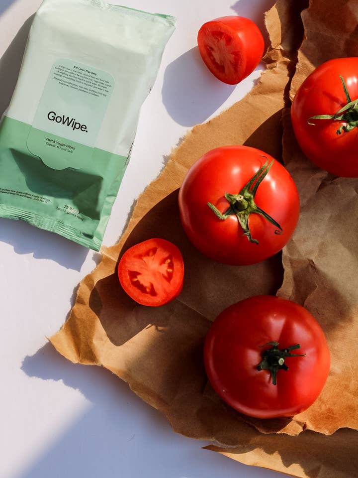 Fruit & Veggie Wipes for wholesale by GoWipe.