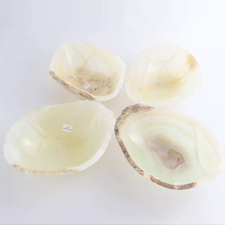 Onyx Bowl Set of 4 for wholesale by Mi Esperanza Minerals