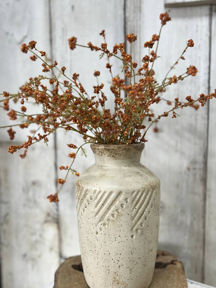 Rust Wispy Fall Stem for wholesale by Wholesale Home Decor
