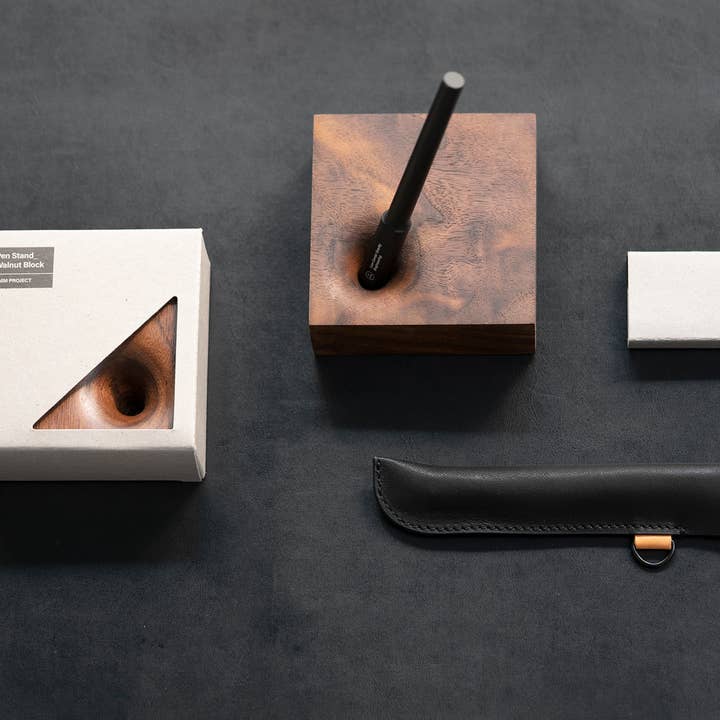 HMM - Venta al por mayor Portalápices - Bloque de nogal19