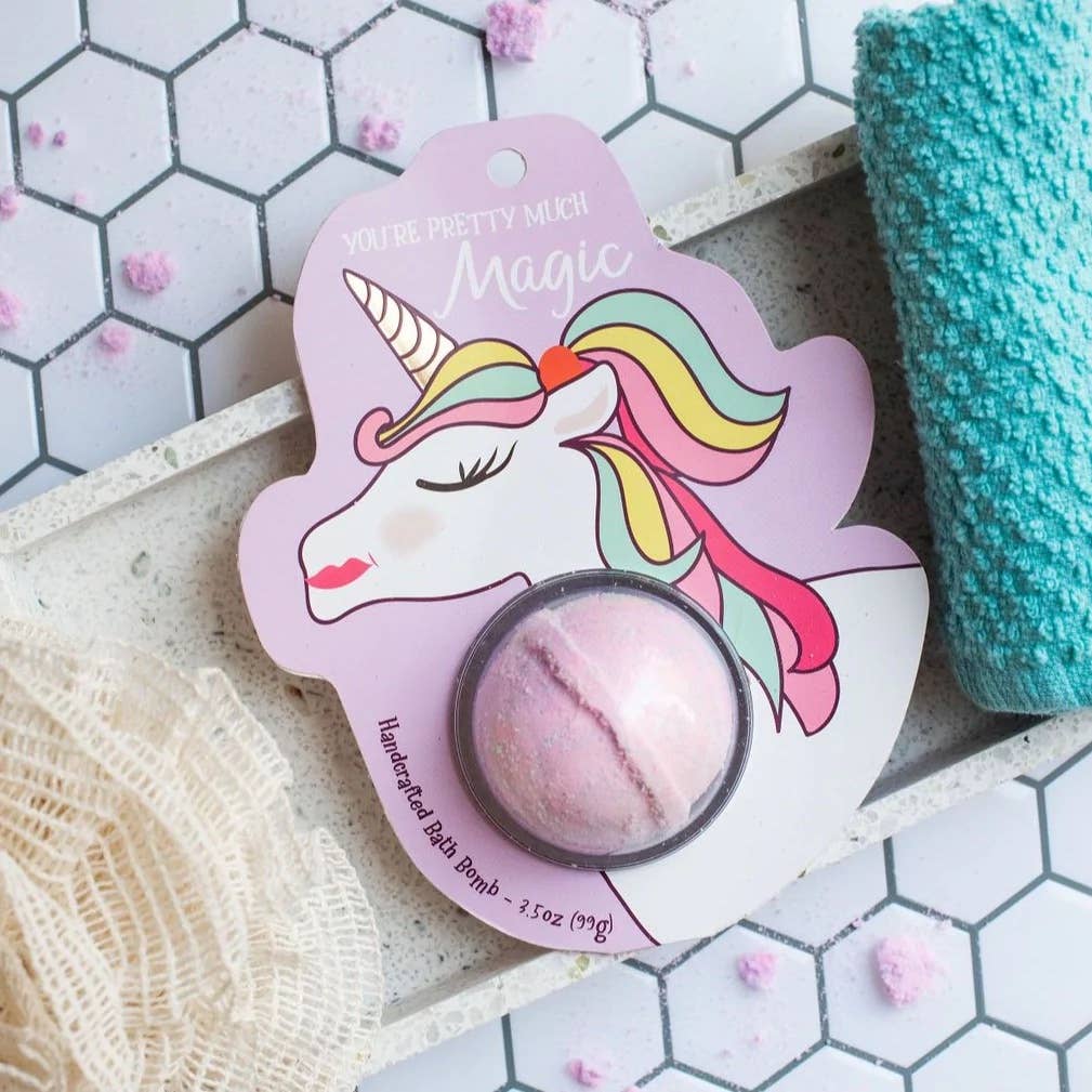 Cait + Co - Wholesale Bath Bomb/Fizz - You're Pretty Much Magic Unicorn Clamshell Bath Bomb3