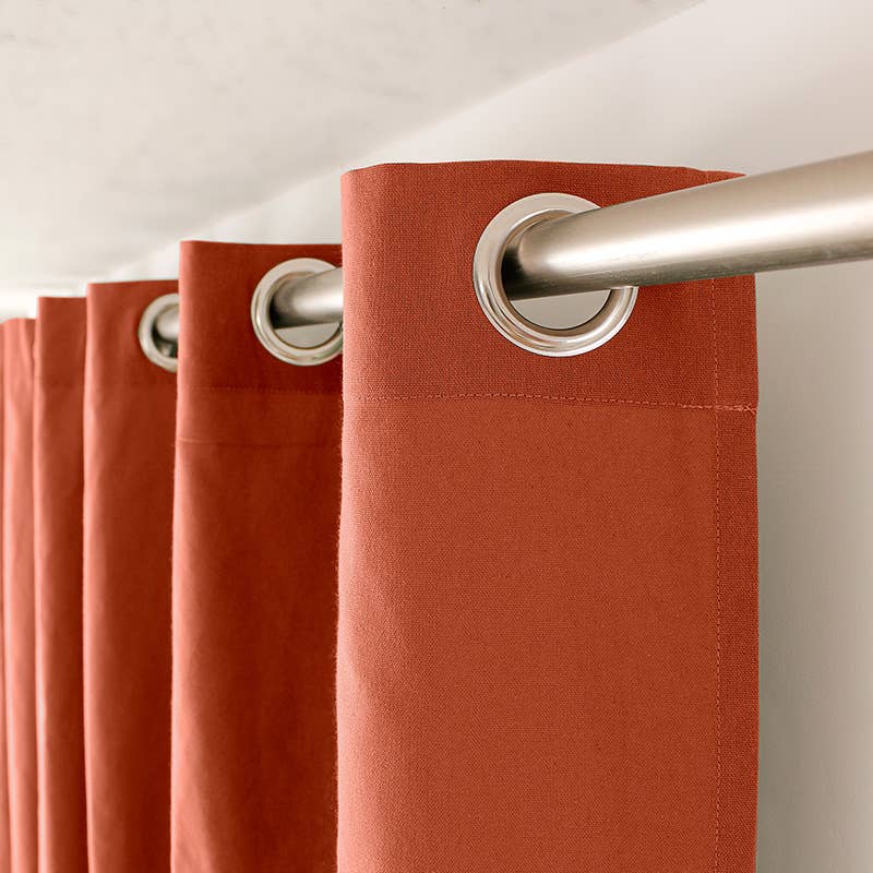 DECOSTARS - CmaDECO - Vendita all'ingrosso Tende - Tenda con occhielli 135 x 240 cm in cotone 100%, collezione PANAMA41