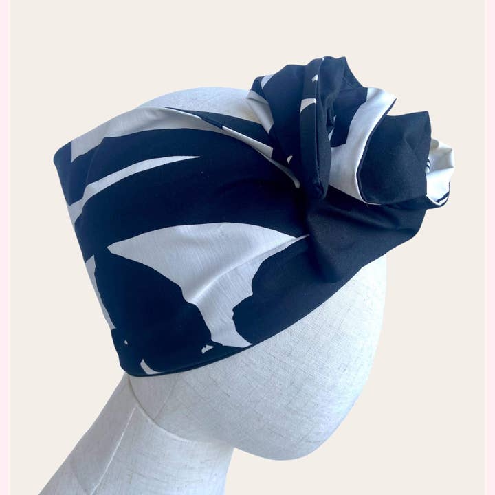 Set van 8 dubbele turbaan-hoofdbanden van 100% katoen voor wholesale door Mesmerize