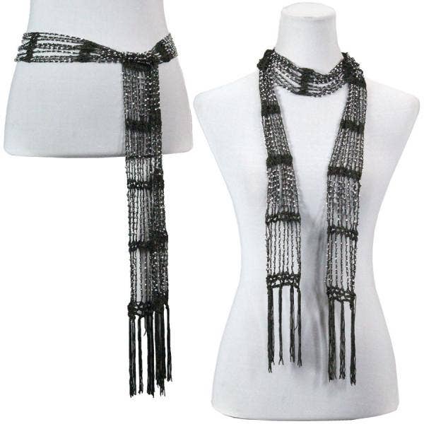 The Magic Scarf Company - Wholesale Scarf - Women's - 1755 - Shanghai Beaded Scarves/Sash16