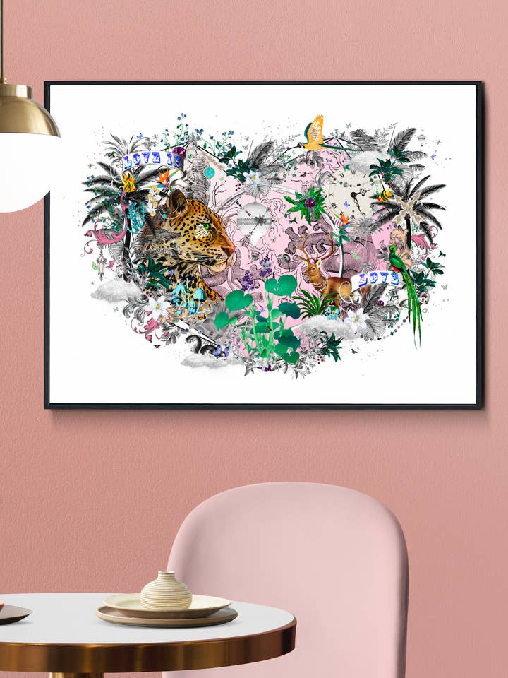 Love is Love Original Giclee print for wholesale by Elizabeth Stirling-Taylor