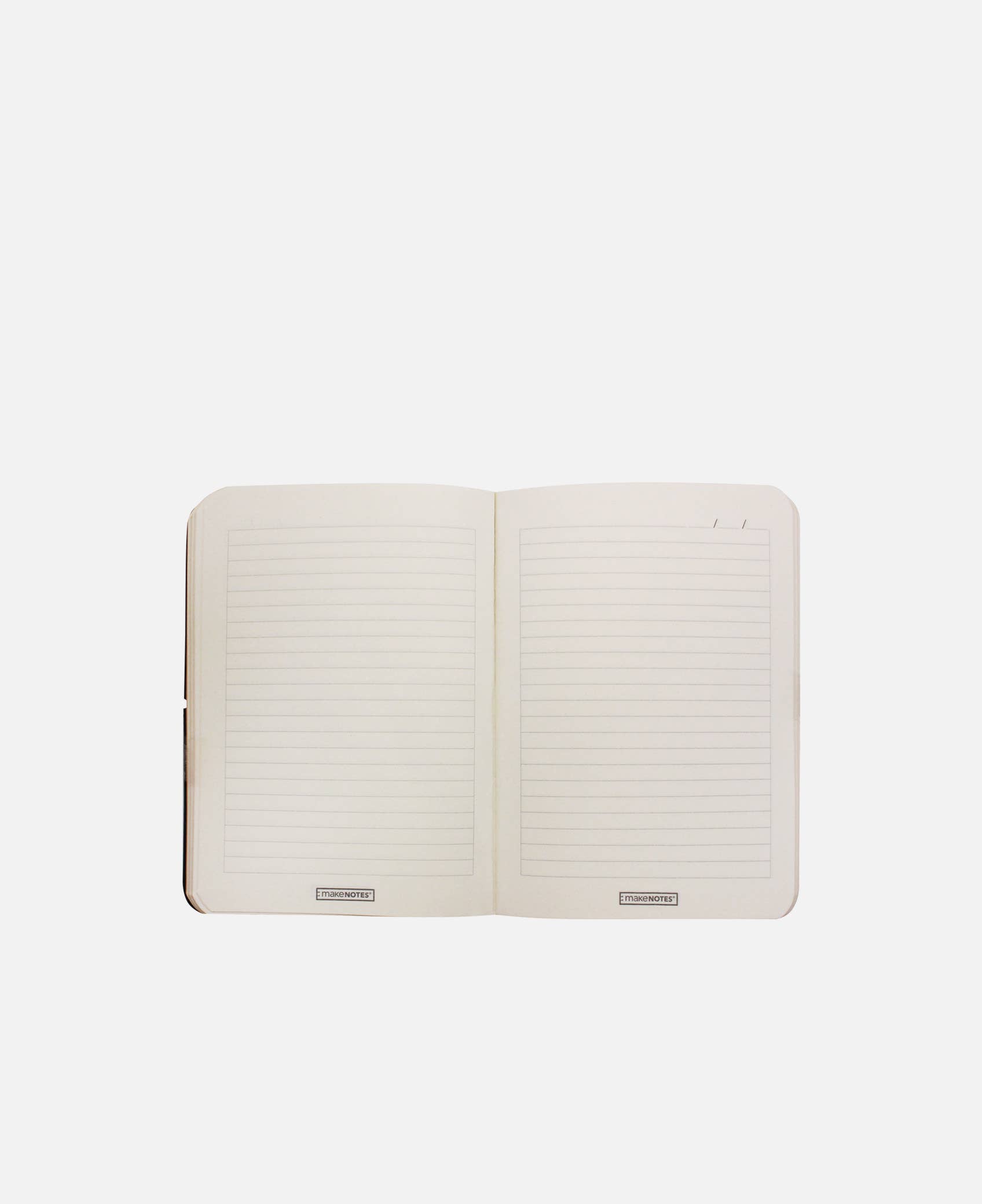 MAKENOTES - Wholesale Notebook - SEWN NOTEBOOK A6 PATTERNED 70G 96FL TIMBER TERRACOTTA1