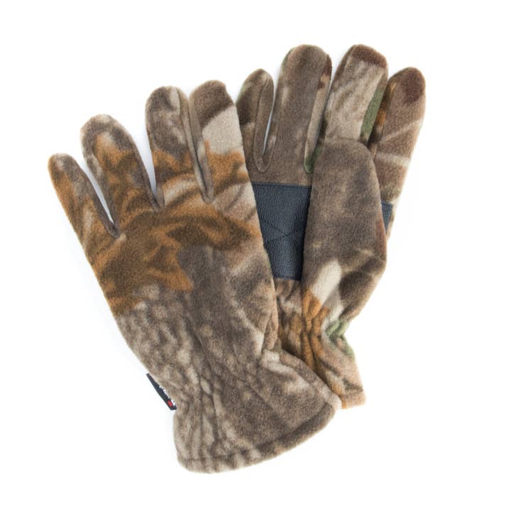 QuietWear Men's Waterproof Fleece Gloves for wholesale by Muk Luks