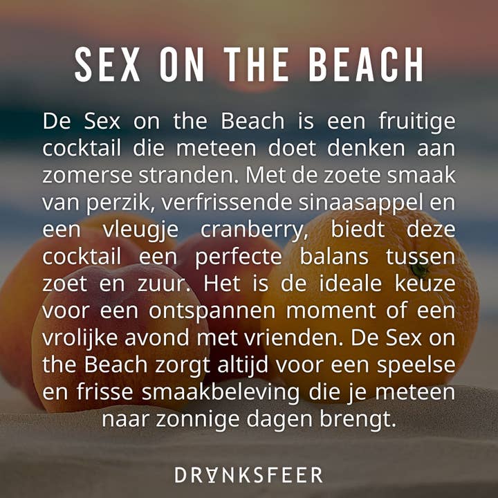 Dranksfeer - Venta al por mayor Ceras perfumadas - Sex On The Beach – Cera para derretir