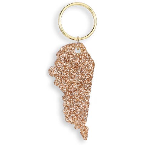 Lucky Feather - Wholesale Keychain - Women's - Glitter Keychain - State - KENTUCKY1