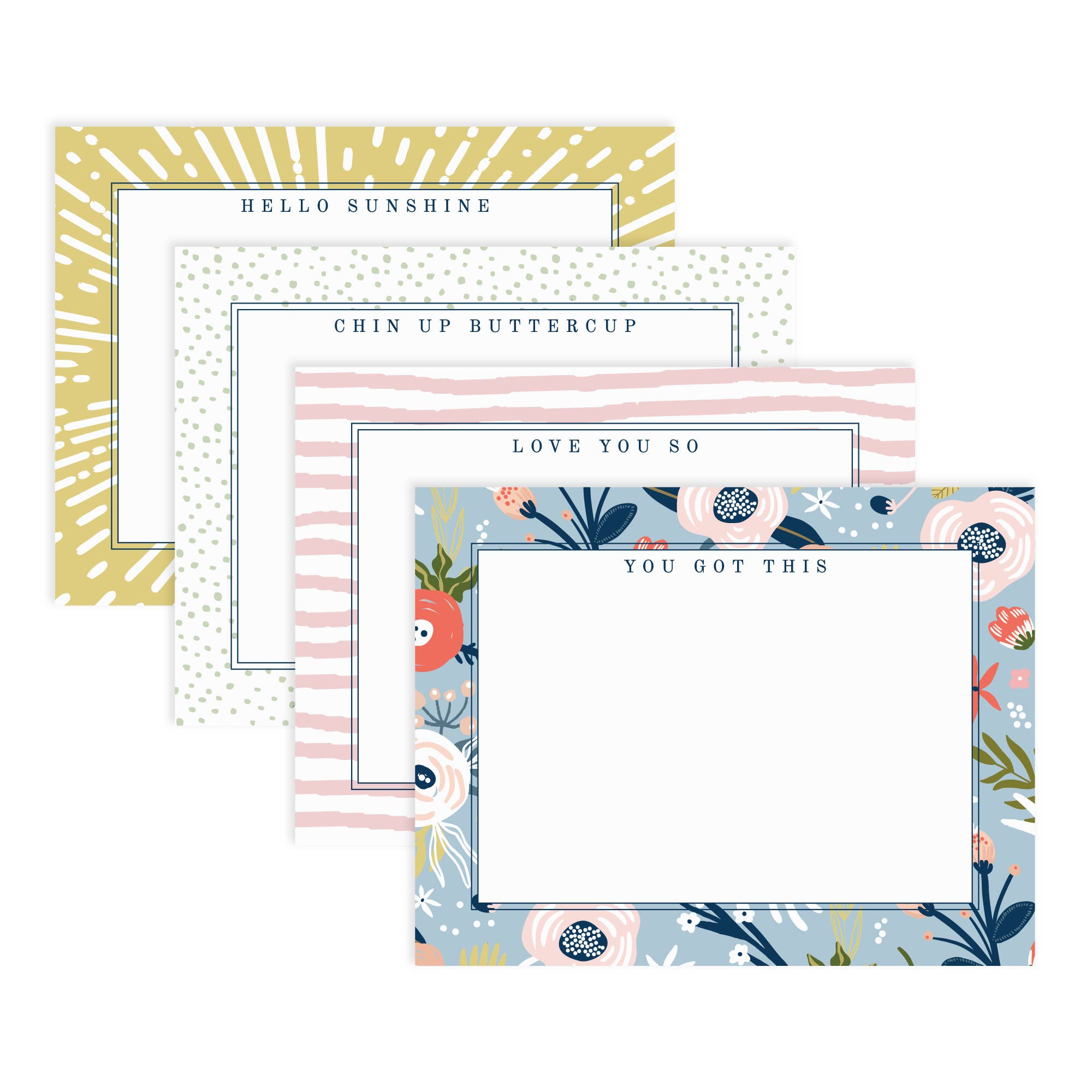 Muscadine Press - Wholesale Stationery/Notecard Set - Boxed Stationery, Uplift Notes2