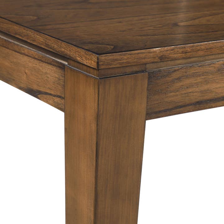 Belles Lighting - Wholesale Side Table - Tavlira Rustic Wooden Dining Table with Extendable Design4