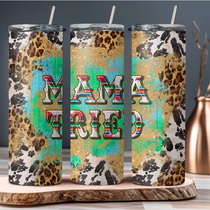 Gobelet Mama Trié pour la vente par Wicked Flower Creations