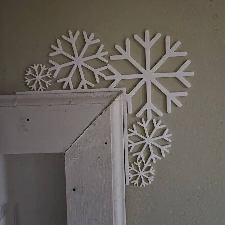 MAO Wholesale - Wholesale Christmas Decoration - Christmas Snowflake Door Corner Decoration – Festive Holiday Wall Accent