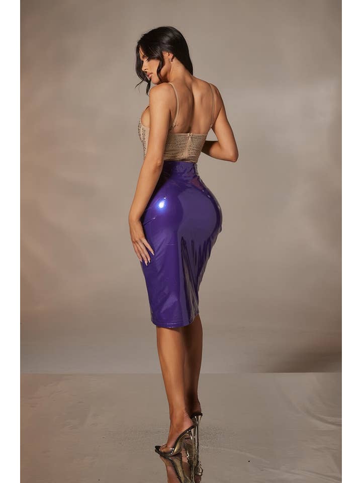 WFFS - Vendita all'ingrosso Gonna - Donna - Gonna midi in PU10