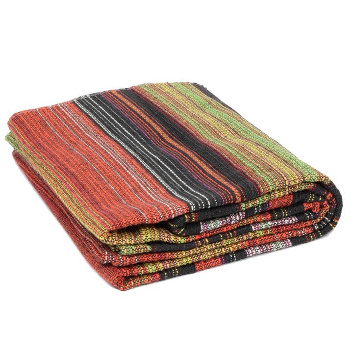 West Path - Wholesale Yoga Blanket - Póvoa Yoga Blanket Orange Sunrise