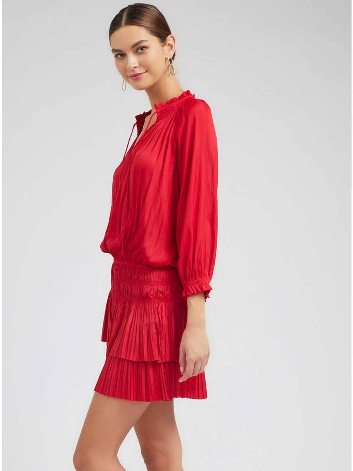 Current Air - Wholesale Dress - Women's - Andrea Pleated Mini Dress9
