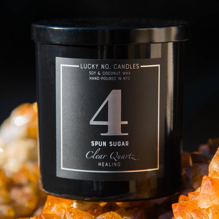 No.4 - Spun Sugar Candle for wholesale by Lucky No. Candles