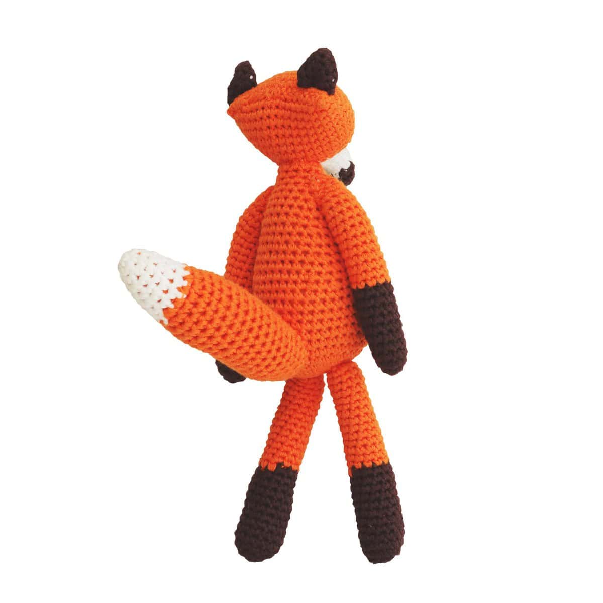 SindiBaba - Wholesale Stuffed/Plush Toy - Kids & Baby - Crocheted cuddly toy fox FRED (organic)8