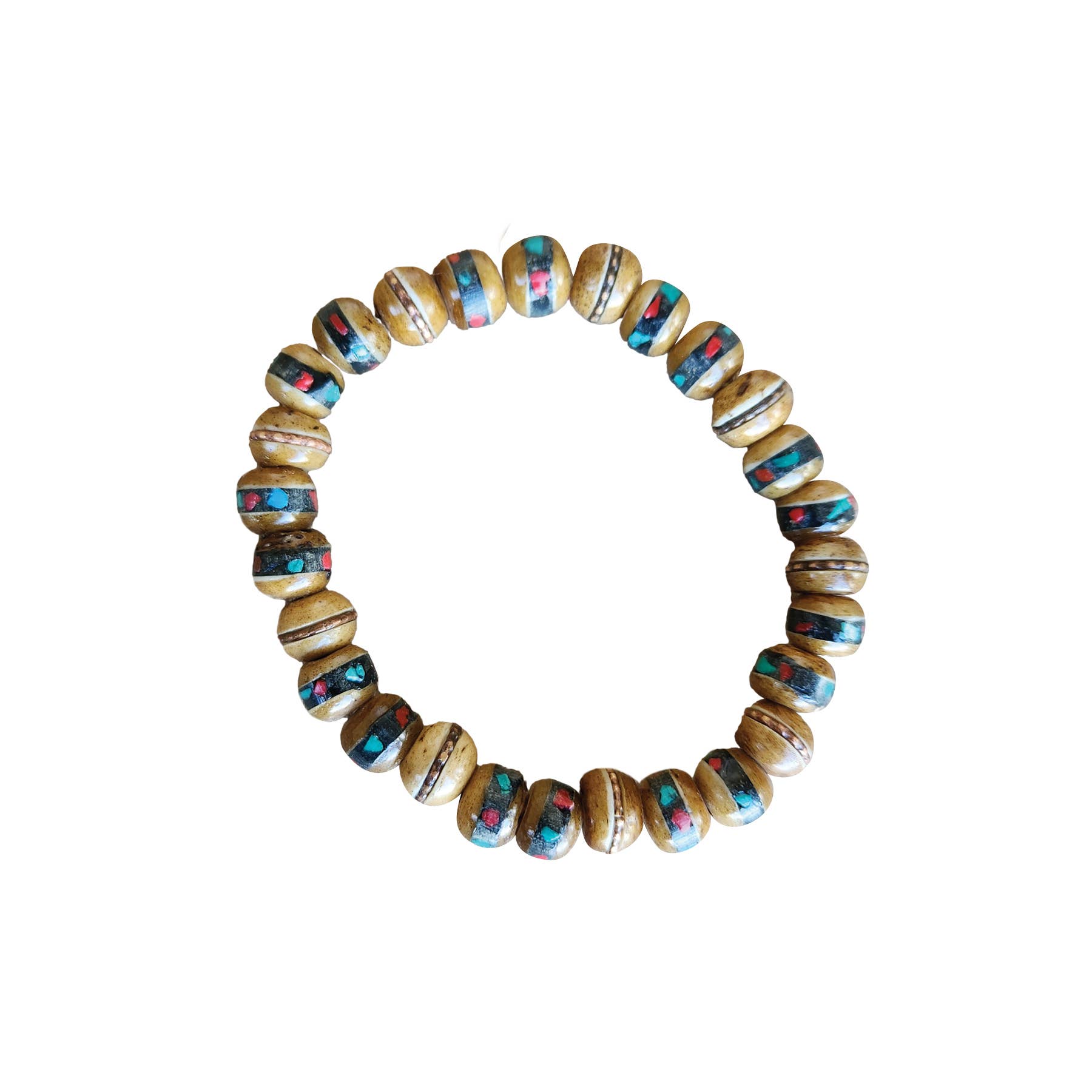 Yak & Yeti - Wholesale Beaded Bracelet - Bone Hand Carved Bracelet