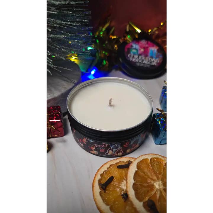 Aureal Irish Gifts - Wholesale Travel candles - Christmas Nostalgia - Christmas Tin Candle2