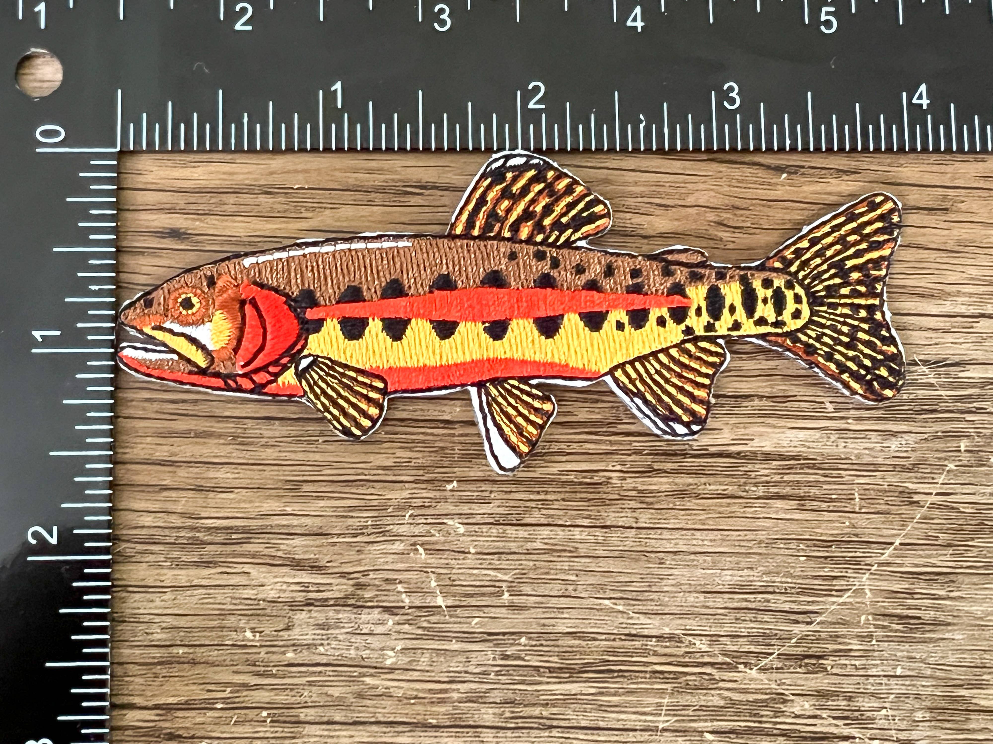 Antler & Fin - Wholesale Patch - Golden Trout Iron-On Patch | Quality Fish Patches2