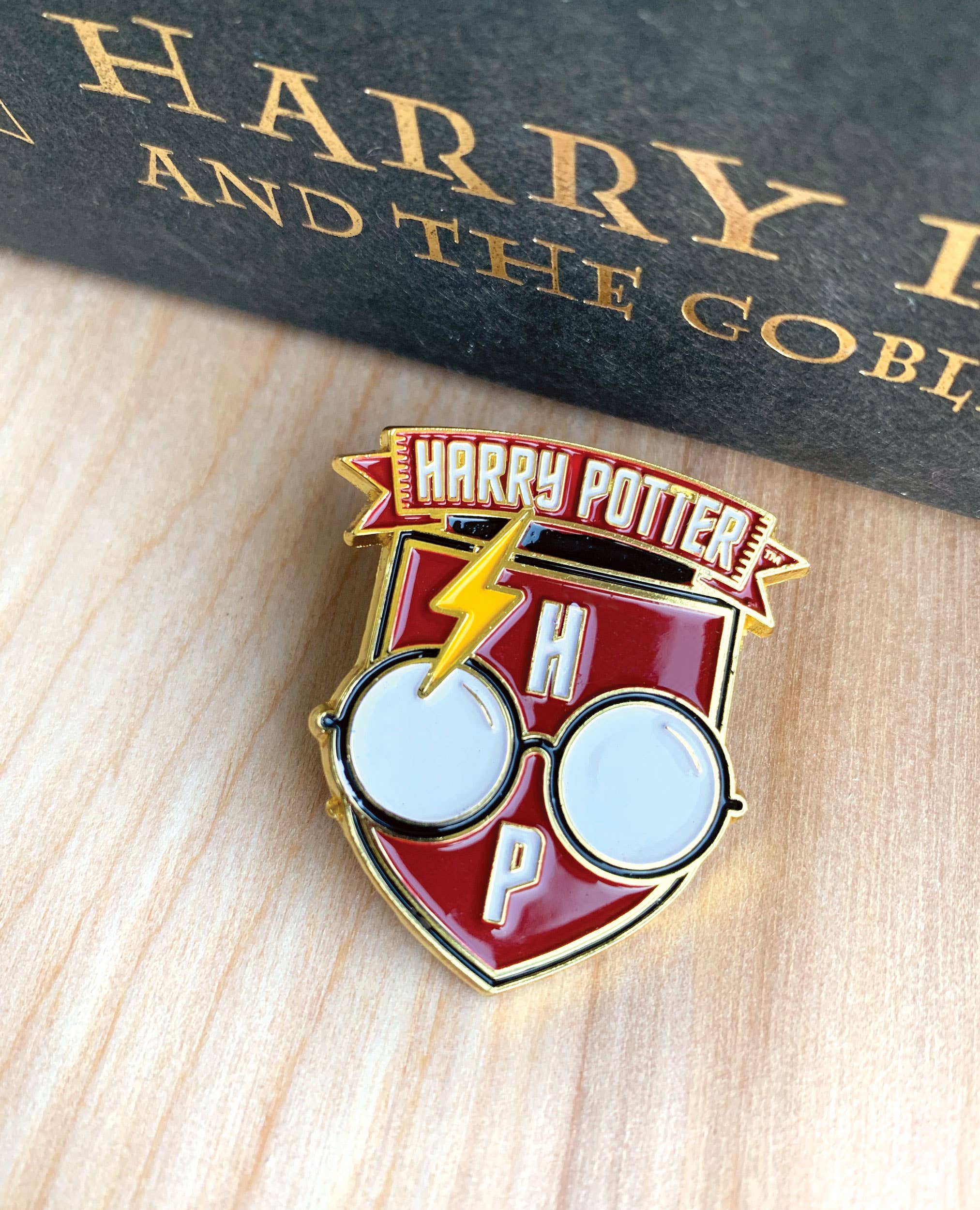 Paper House Productions – Großhandel Anstecker/Button – Harry Potter - Brille & Blitz Emaille Pin2