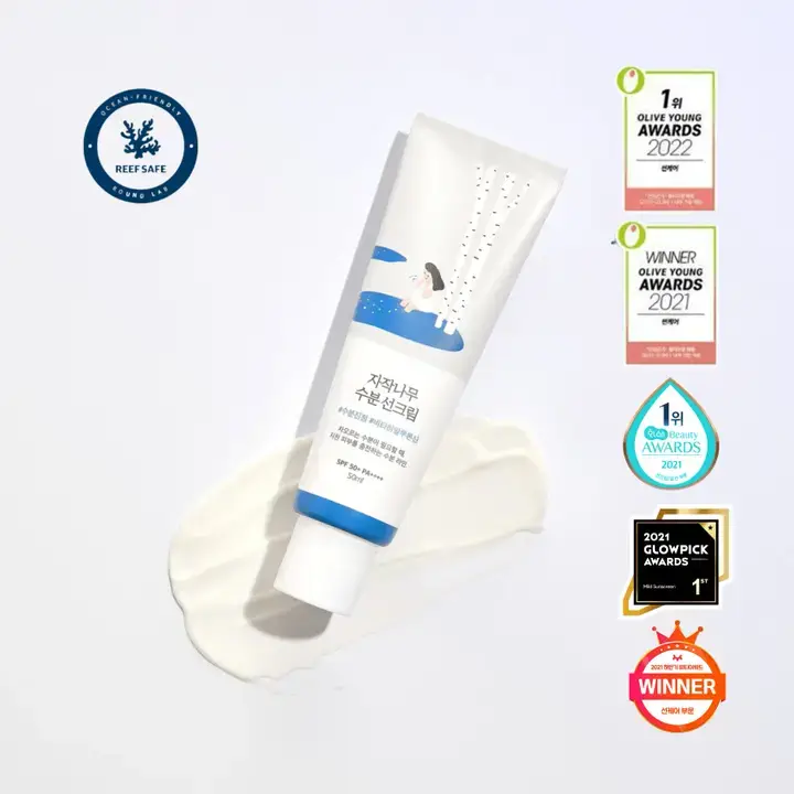 Best Beauty Group - Wholesale Sunscreen - ROUND LAB Birch Moisturizing Sunscreen SPF 50 Sample Pouch3