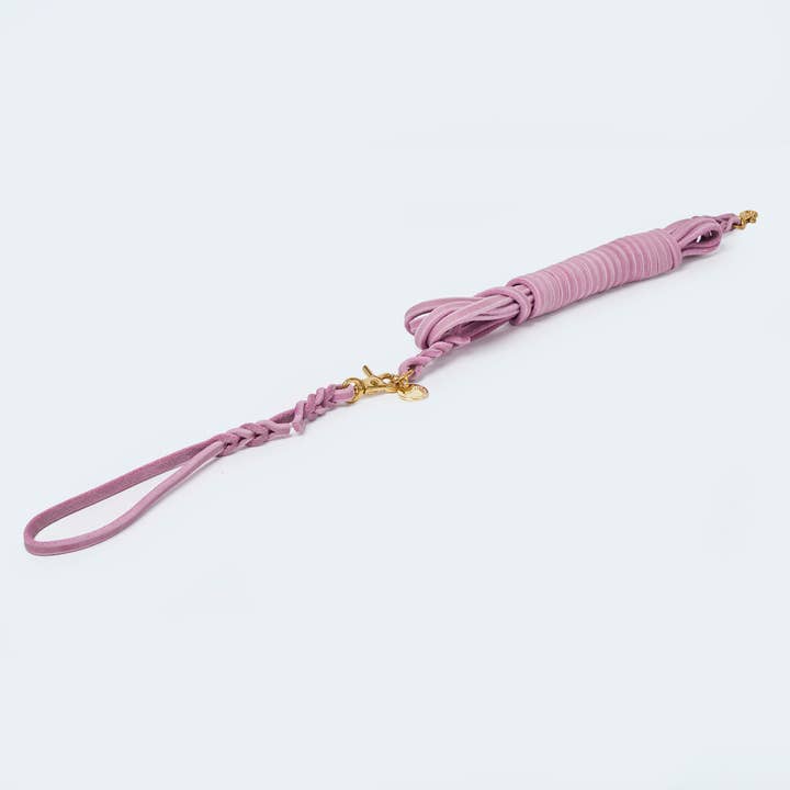 Leopold's Finest for dogs - Wholesale Pet Leash - Dog - Rounded leather tracking leash 5m14