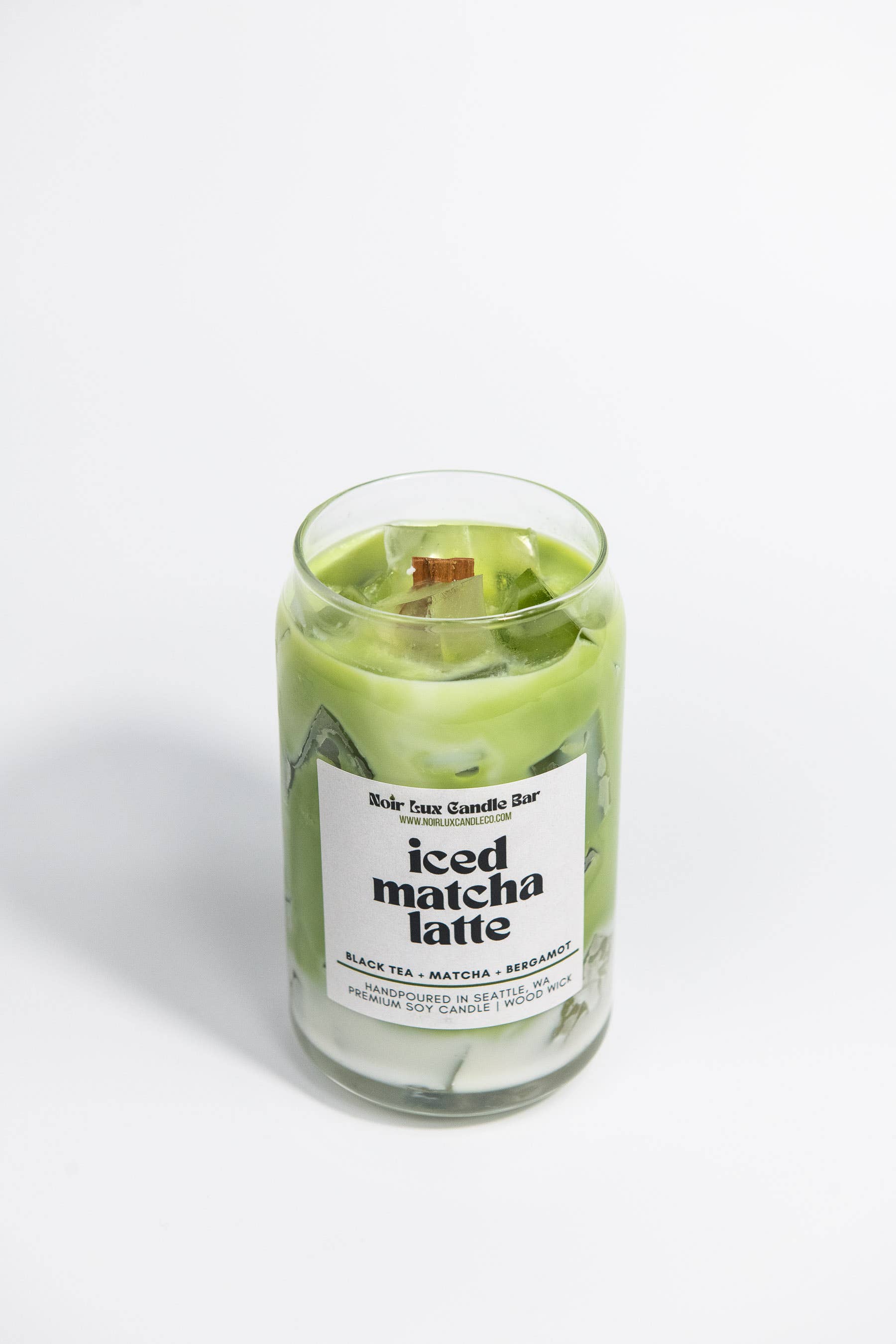 Noir Lux Candle Co – Engroshandel Glaslys – Iced Matcha Latte Duftlys3