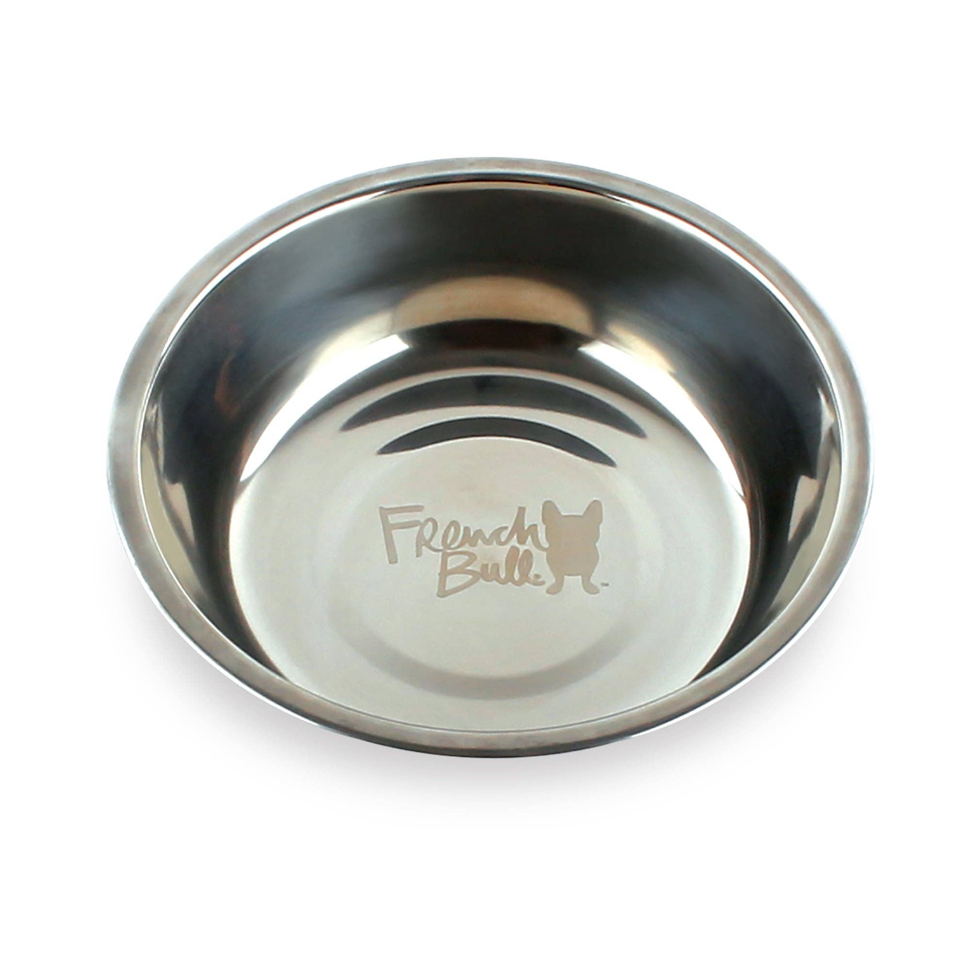 French Bull - Wholesale Pet Bowl - Cat/Dog - Ziggy White Small Pet Bowl2