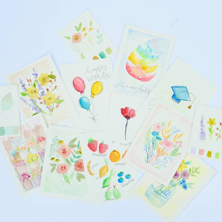 Lavender Chai Co. - Wholesale DIY craft kit - DIY Watercolor Painting Kit10