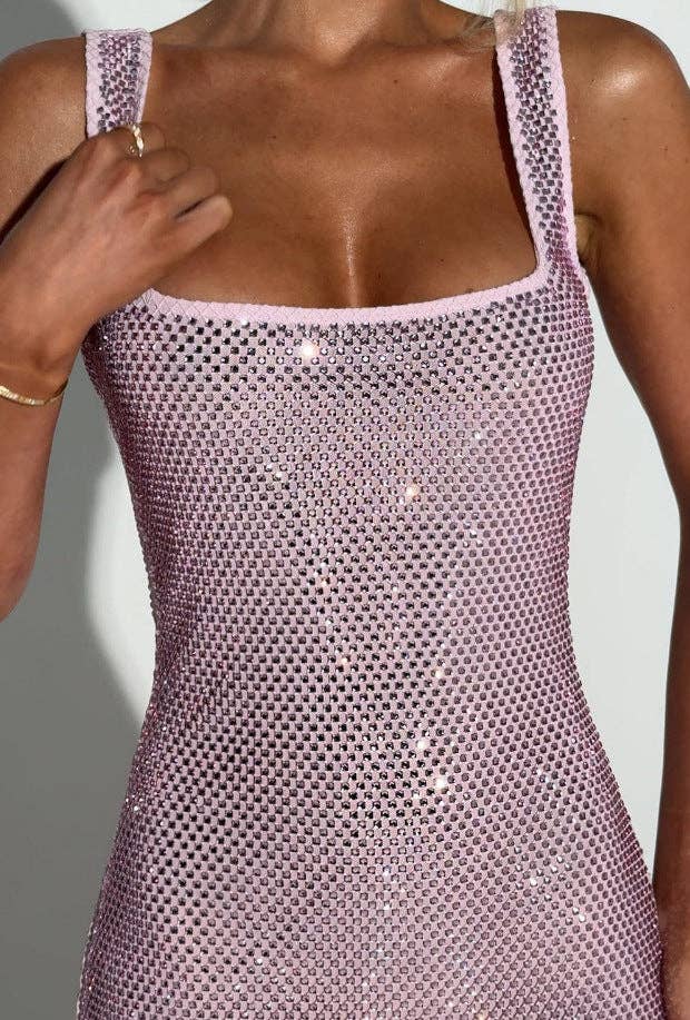 Marayn - Wholesale Dress - Women's - 2025 NEW parkling Sequin Mini Dress Sexy Chic Confident45